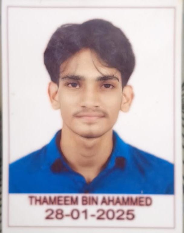 THAMEEM BIN AHAMMED